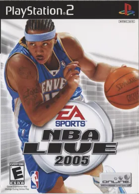 NBA Live 2005 box cover front